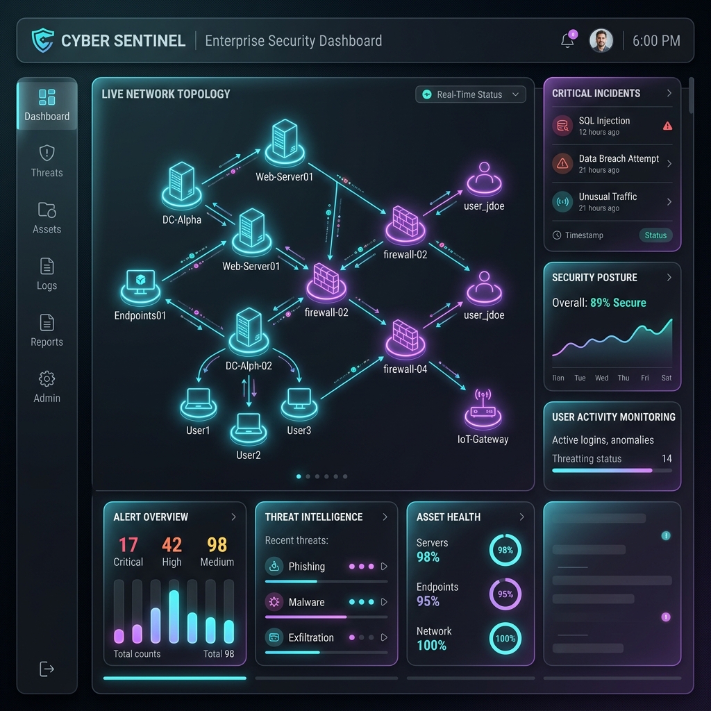 Cybersecurity Dashboard